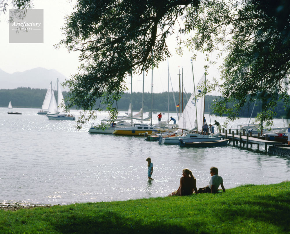 キームゼー キーム湖 Chiemsee バイエルン自由州 Freistaat Bayern バイエルン地方 バイアーン Bayern バヴァリア Bavaria アルペン街道 Alpen Strasse