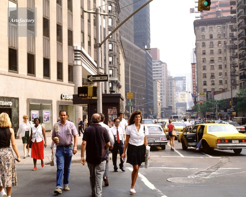マンハッタンの街角
