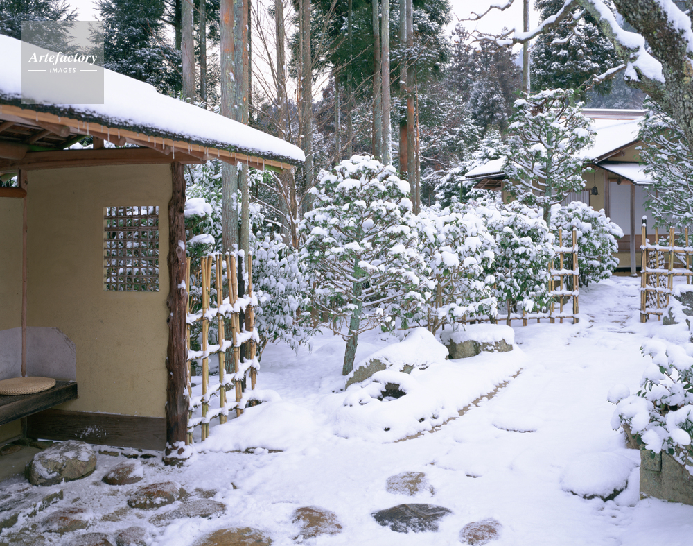 雪の大原実光院 理覚庵 雪の大原実光院 理覚庵
