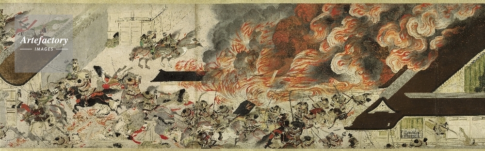 平治物語絵巻 三条殿夜討巻　(ボストン美術館所蔵)　 昭和50年　講談社発行 平治物語絵巻 三条殿夜討巻 (ボストン美術館所蔵) 昭和50年
