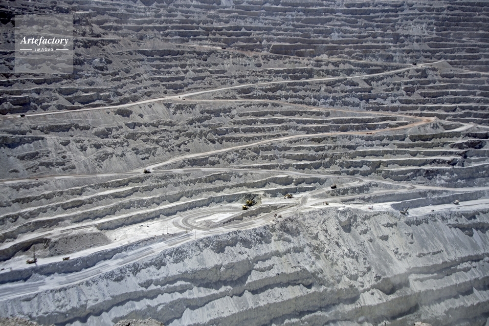 チュキカマタ銅山 露天掘り鉱山