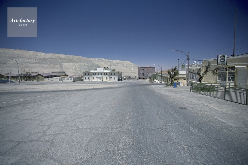 チュキカマタ銅山 ゴーストタウン