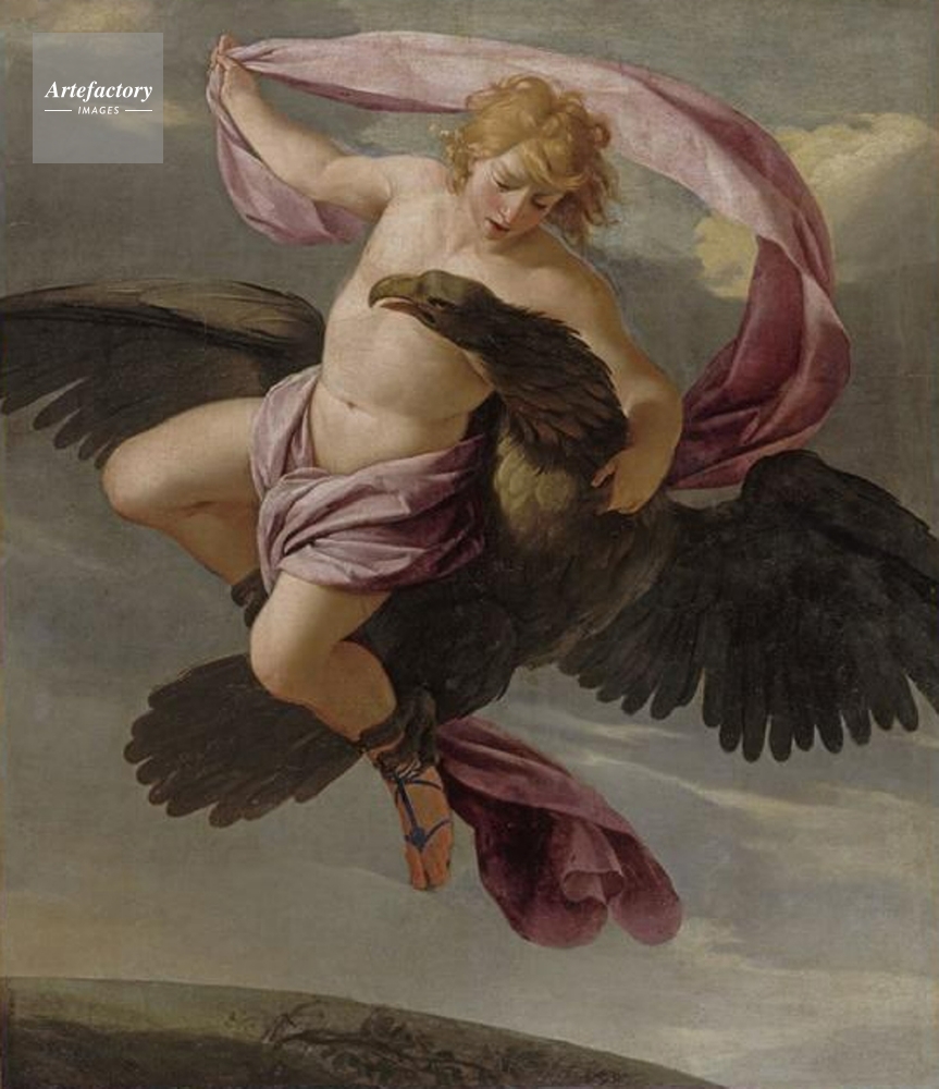 Ganymede enleve par Jupiter