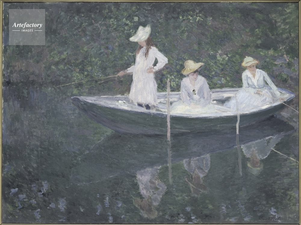 舟遊び（ノルヴェジエンヌ号で） En norvegienne, ou la Barquee Giverny