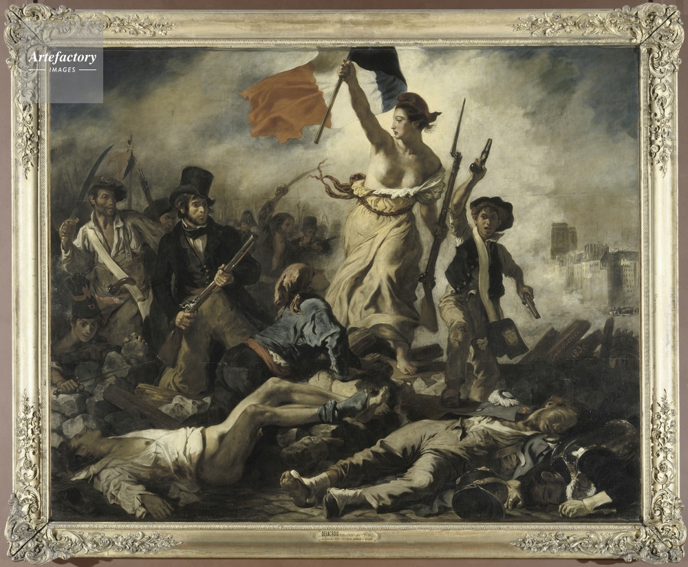 Eugène Delacroix【民衆を導く自由の女神】 民衆を導く自由の女神」のすごさが「ぶっちゃけ、わからん」ので