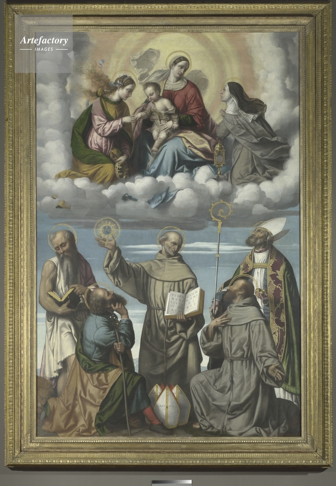 The Virgin and Child with Saint Bernardino and Other Saints