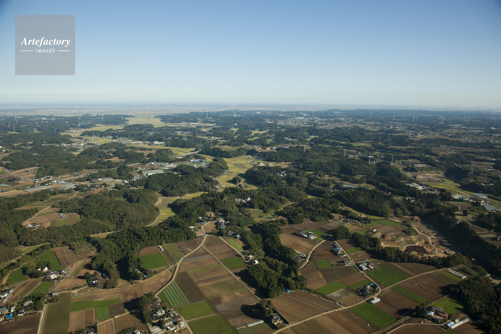 下総台地(成田より香取,佐原方面)