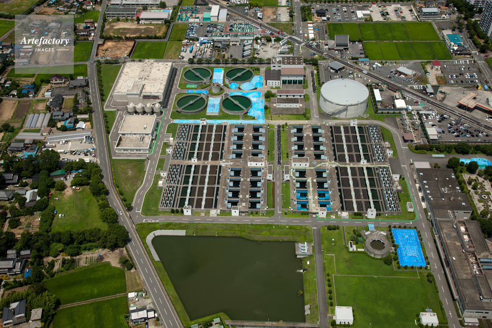 埼玉県新三郷浄水場