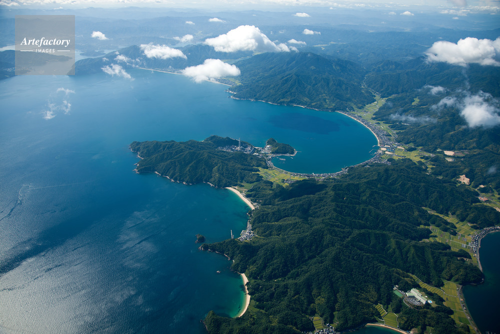 関西電力宮津エネルギー研究所と栗田湾周辺 関西電力宮津エネルギー研究所と栗田湾周辺