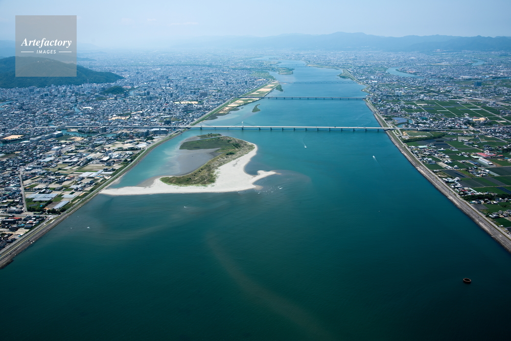 洋画 徳島県吉野川の風景 吉野川（吉野川橋） | 徳島県観光情報サイト阿波ナビ