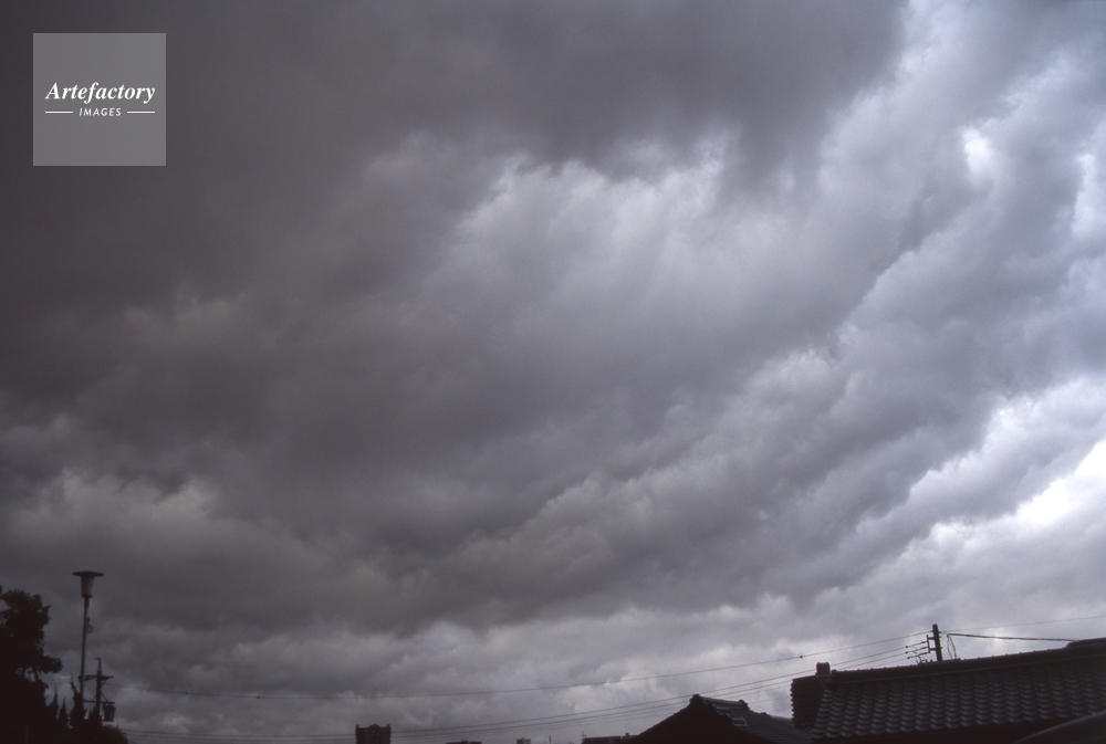 台風の前の雲 乱層雲