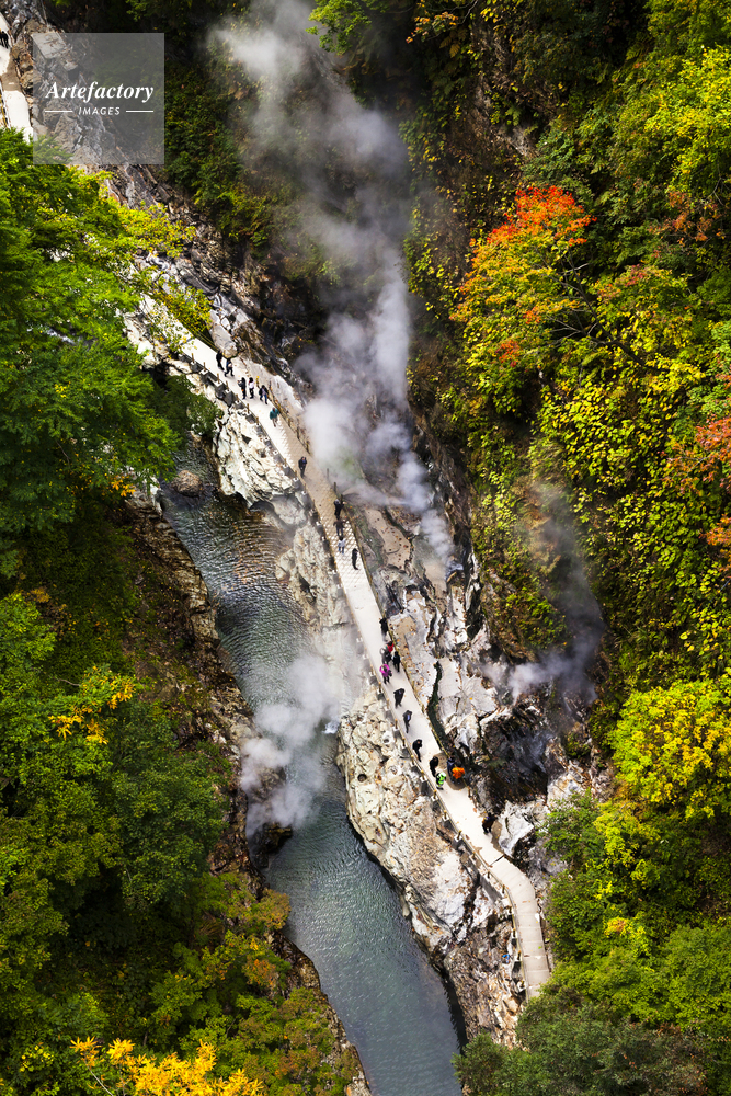 小安峡の紅葉