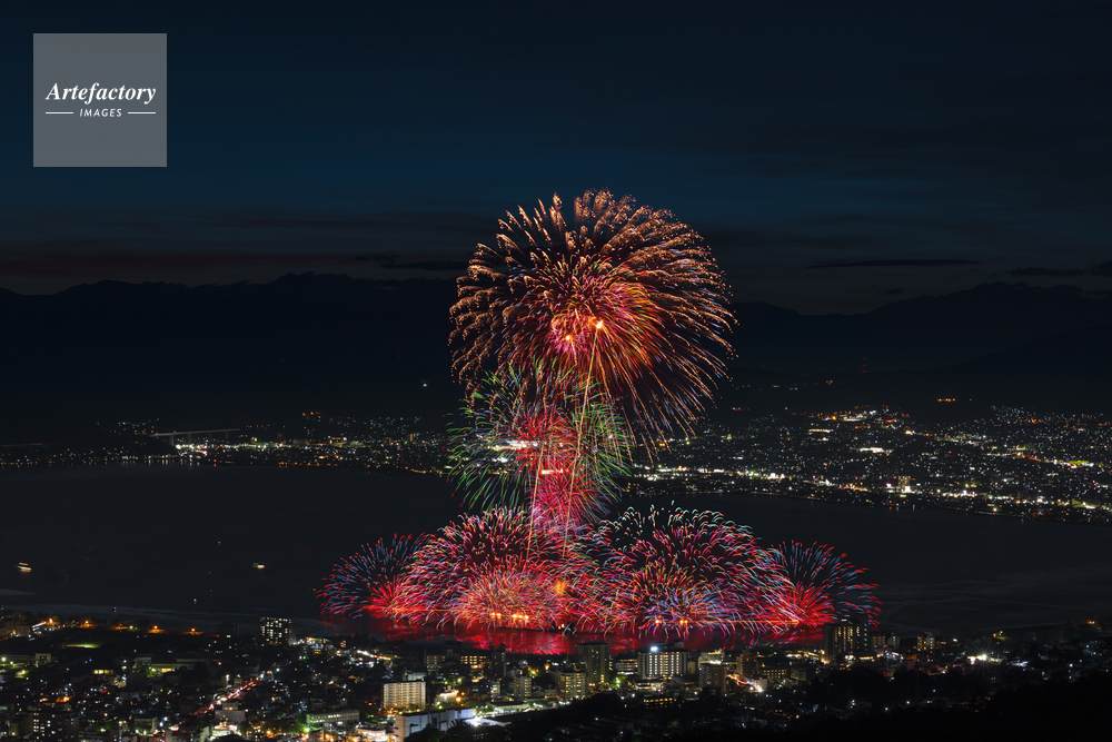 諏訪湖の花火大会