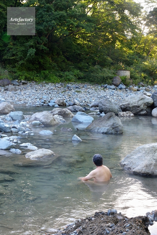 切明温泉・河原の湯