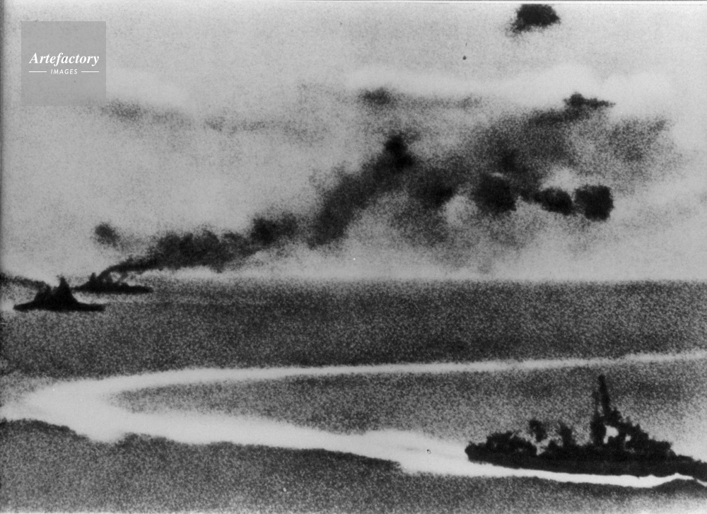 1941年 マレー沖海戦で英2戦艦撃沈